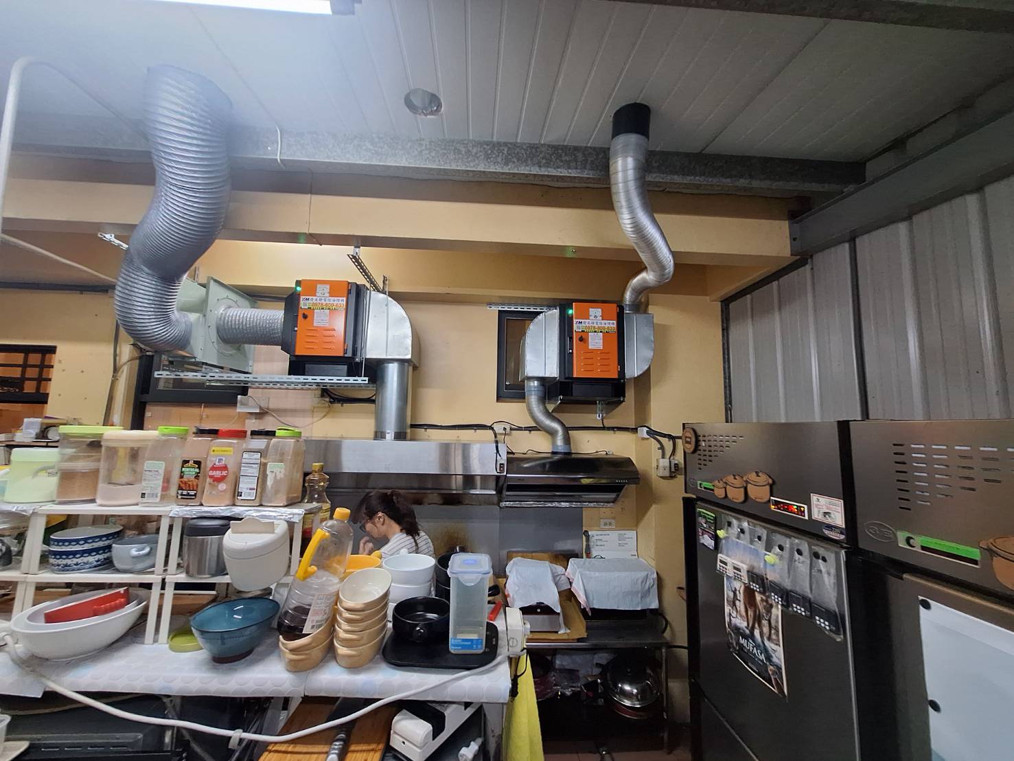 牛排店廚房安裝實例