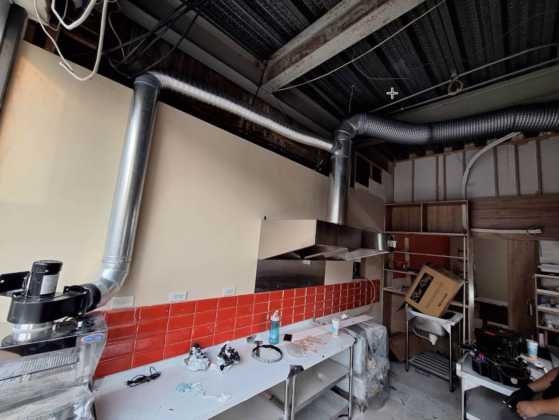 廚房油煙處理安裝實例